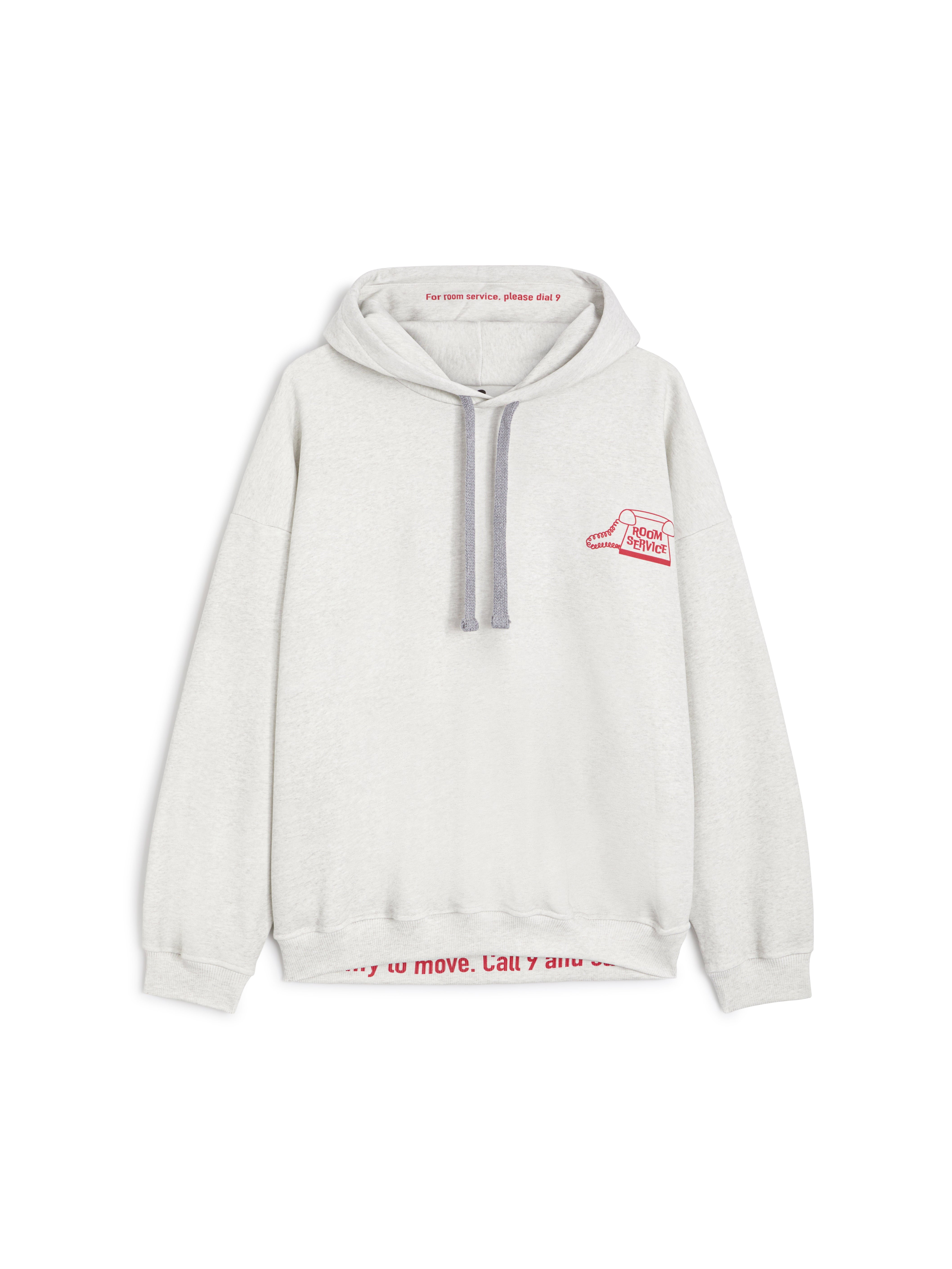 Felpa con cappuccio unisex Pizza