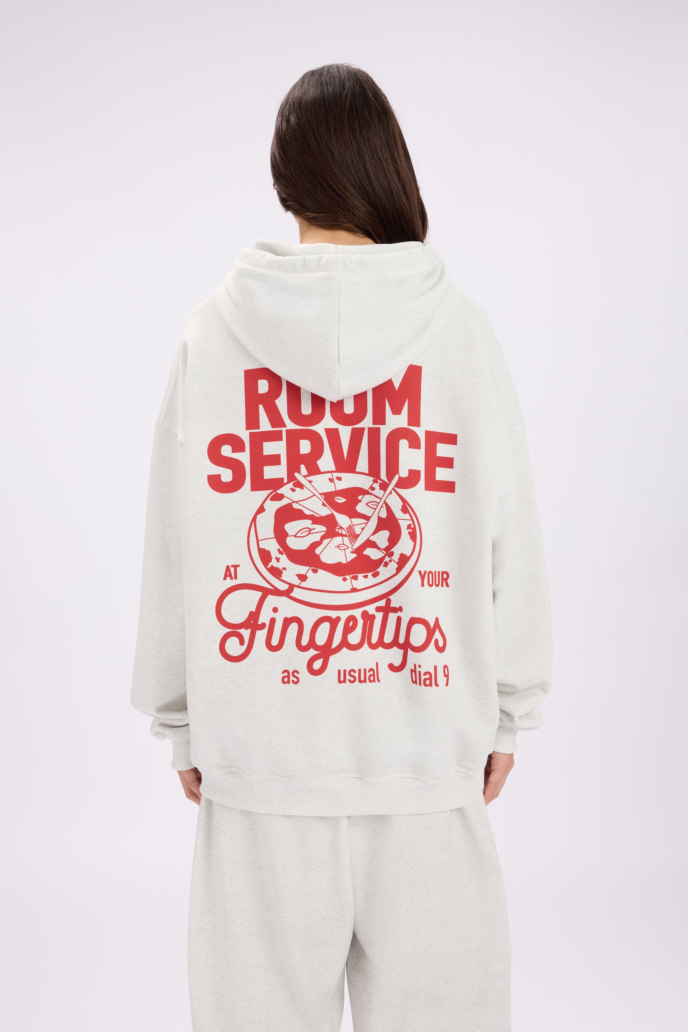 Felpa con cappuccio unisex Pizza