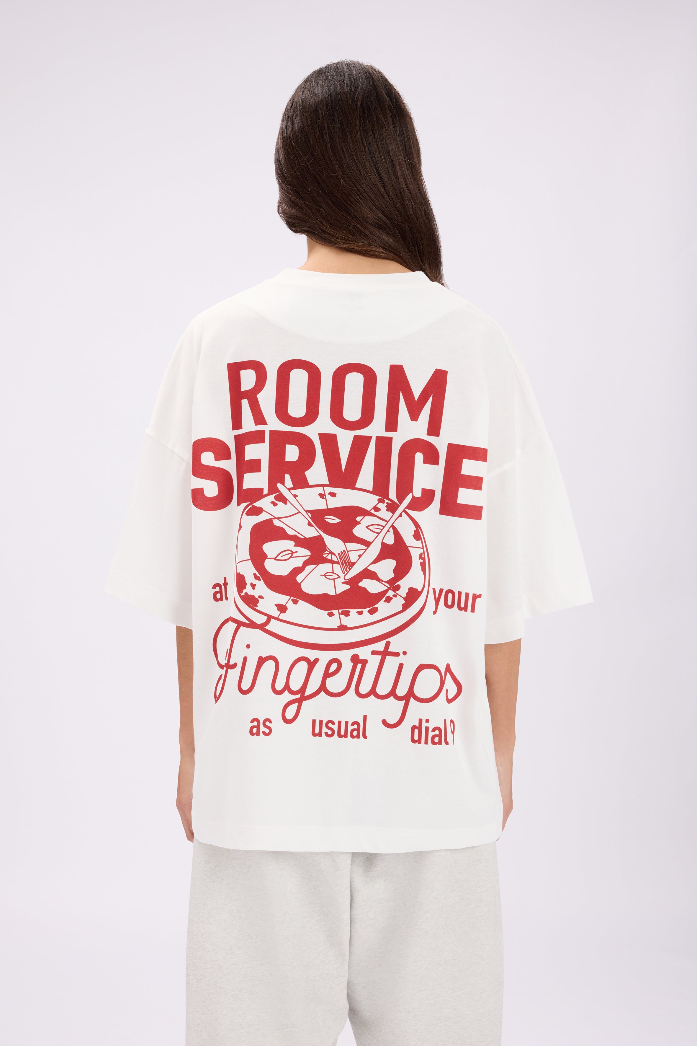 T-shirt oversize unisex Pizza