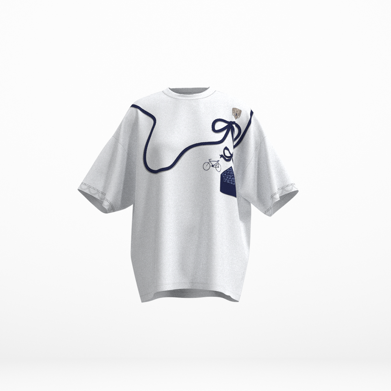 T-shirt oversize unisex LB